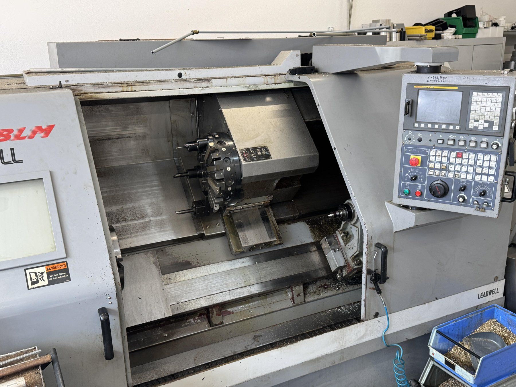 Tutte le macchine: Tour CNC Leadwell LTC-25BLM – Usato da Corcelles/Payerne venduto da Ludom1