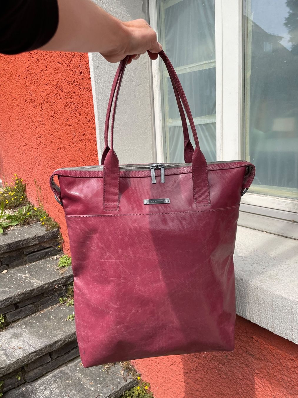 Freitag Reference R519 De La Cruz Bordeaux Rare (Neu (gemäss