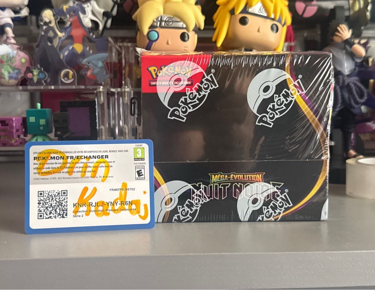 Pokémon Carte collezionabili: Pokémon display M05 Nuit Noir [FR] – Nuovo e nell'imballaggio originale da Aigle venduto da dri_5krp