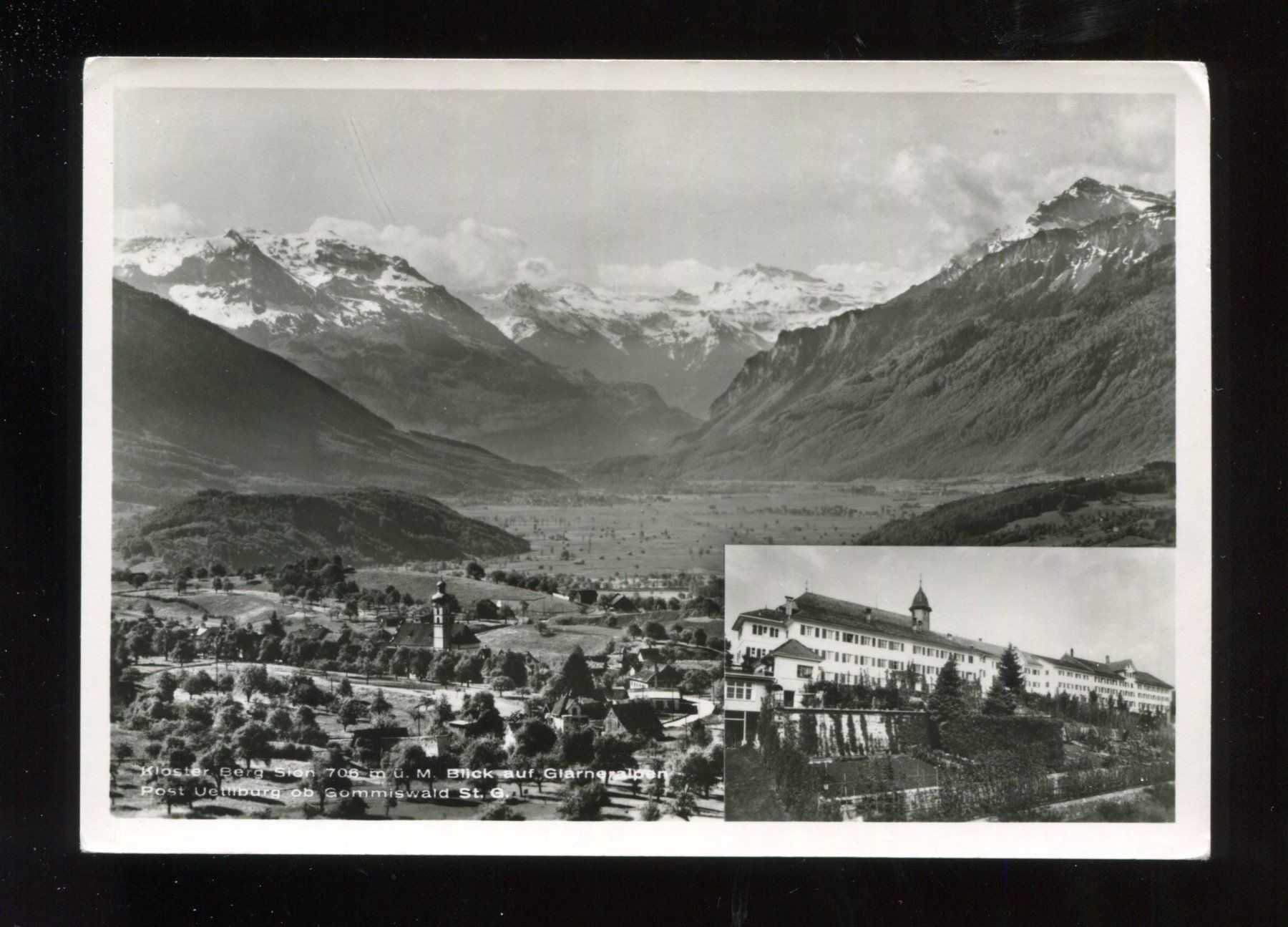 Cartes postales: Uetlliburg, Kloster Berg Sion, Gommiswald – D'occasion à Aarau par Elmaar41