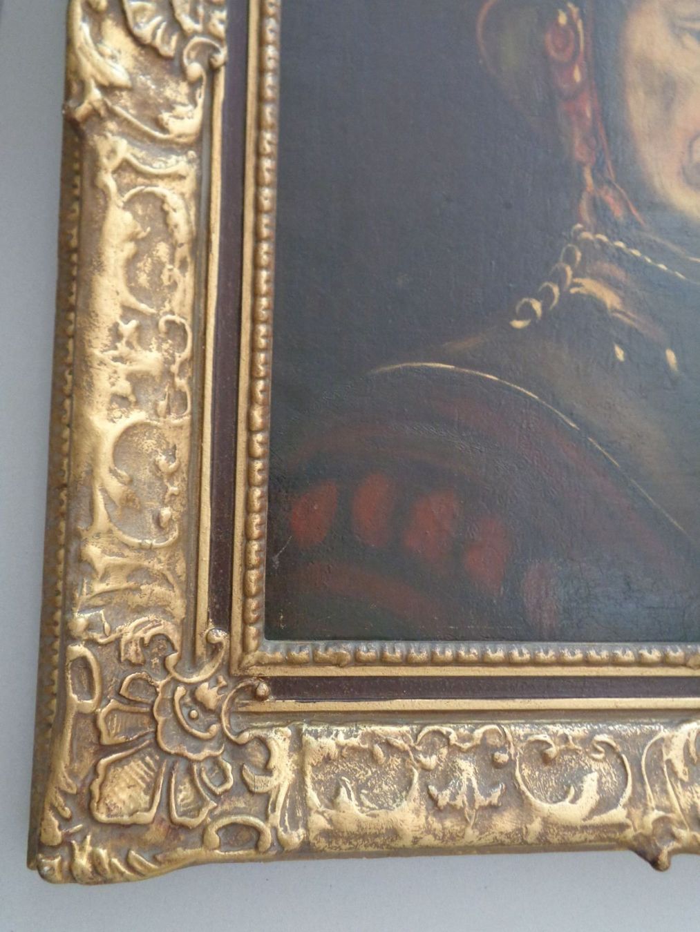 Gemälde: Der Mann mit dem Goldhelm- Oel auf Leine – Gebraucht aus Chur von omonia 2