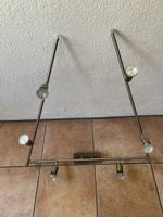 Lampe plafonnier 6 spots orientables – nickel