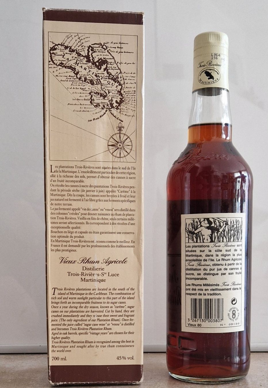 Spirituosen: Rhum Trois Rivières 1980 – Neu (gemäss Beschreibung) aus Winterthur von BON11 1