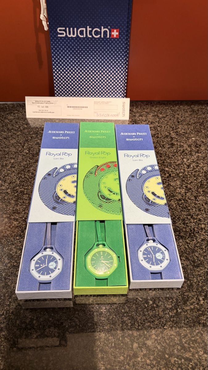 Swatch Uhren: Swatch x Ap Royal Pop Lan Ba – Neu und originalverpackt aus Buchs ZH von sla_cy9h 3