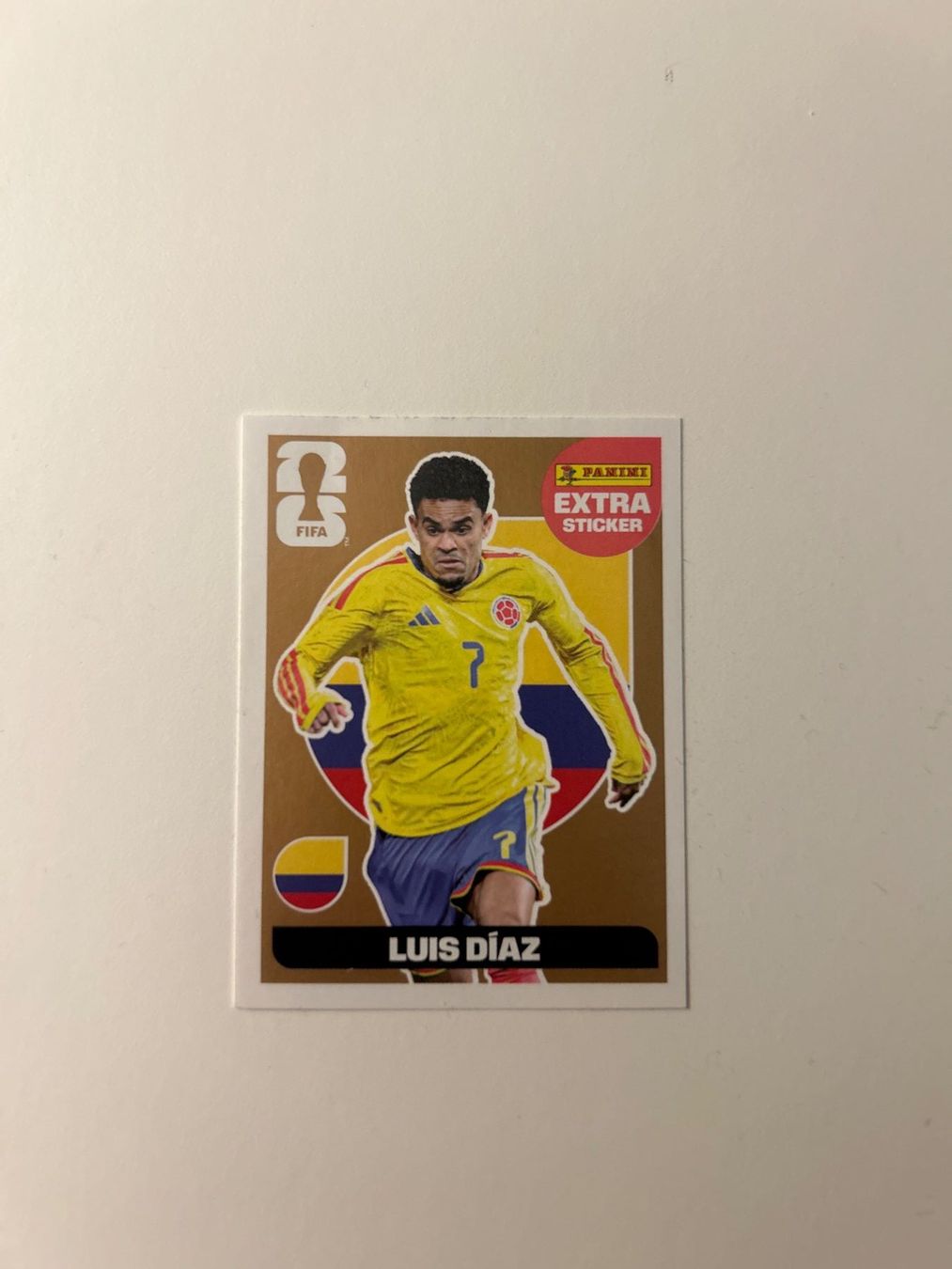 Panini Carte collezionabili: Panini-Bild - Luis Diaz Gold, Extra Sticker – Nuovo (secondo la descrizione) da Burgdorf venduto da mau_5lws