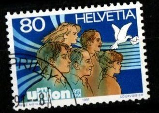 Tutti i francobolli: 1991 - Postbeamte – Usato da Schaffhausen venduto da poststamp