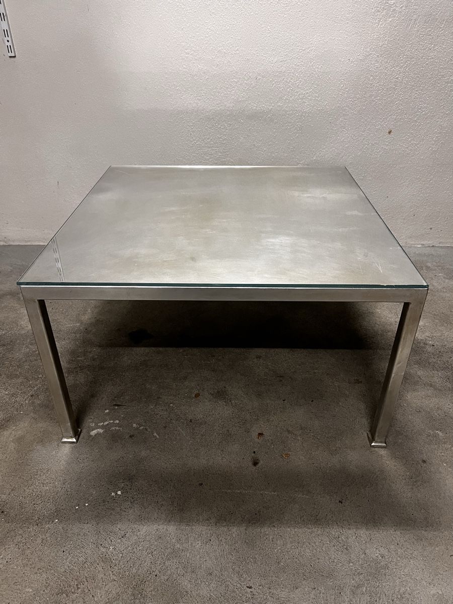 Tavoli: Couchtisch mit Glasplatte, handgefertigt versilbert TOP!!! – Nuovo (secondo la descrizione) da Fehraltorf venduto da flo0606