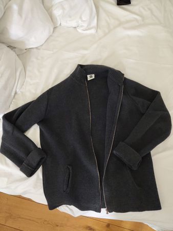 Sweatjacke mit Reissverschluss