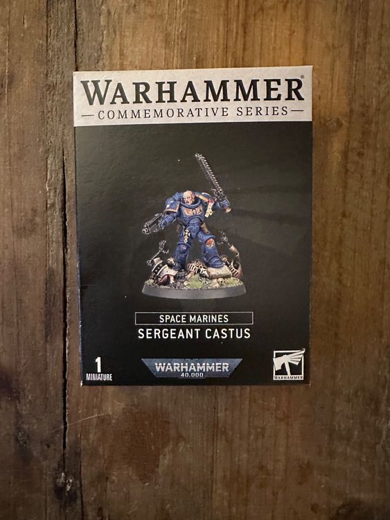 Warhammer 40k Space Marines Sergeant Castus - Neu OVP! (Neu und ...