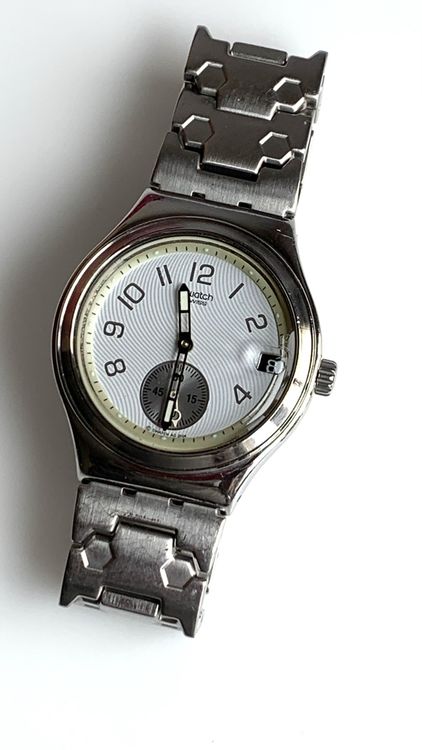 Swatch Irony Armbanduhr Edelstahl Herrenuhr 1