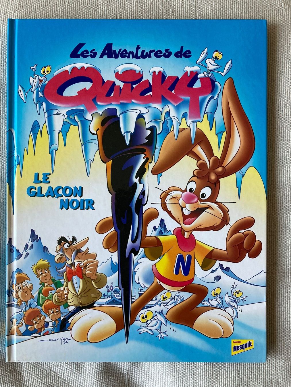 BD: Les Aventures de Quicky, Le Glaçon noir – D'occasion à Baden par Yoyo1