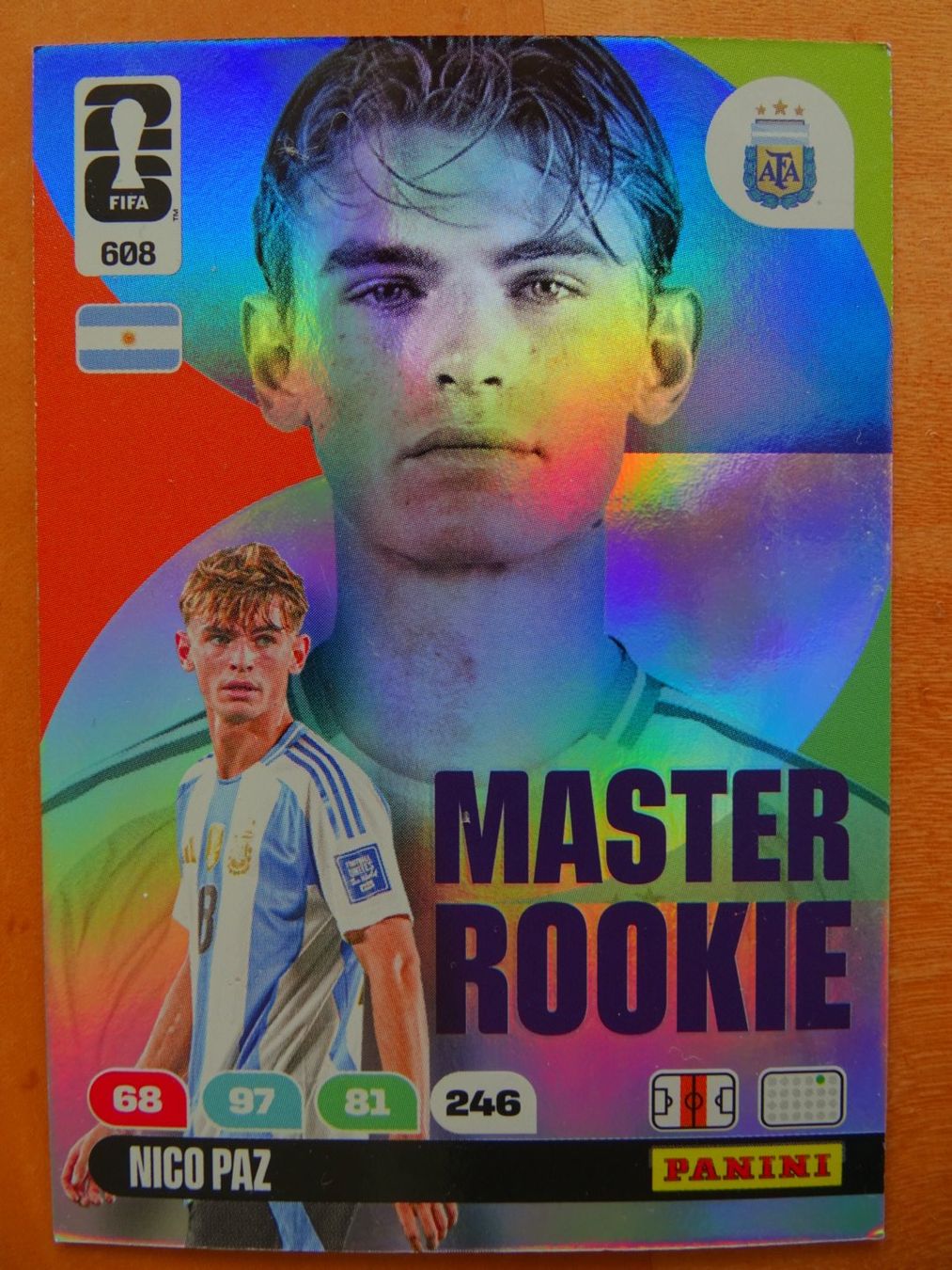 Panini Carte collezionabili: Master Rookie WM2026 Nico Paz – Usato da Reiden venduto da Rolex58