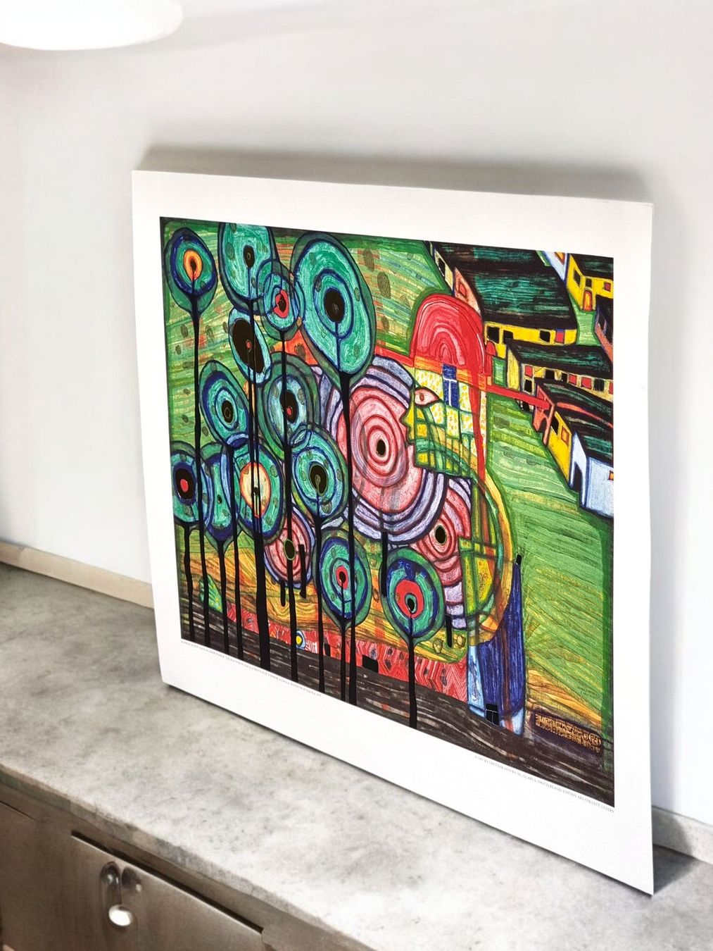 Grafica & Litografie: Friedensreich Hundertwasser 1928 - 2000 – Nuovo e nell'imballaggio originale da Zürich venduto da Zuerichparis08 4