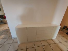 Sideboard weiss 190cm lang 