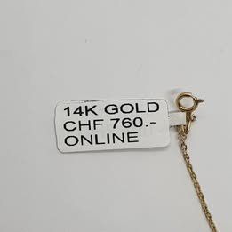 Ketten: Echt 14K Gold - Nazar, Allah Kette – Gebraucht aus Luzern von Luzern-Goldhaus 3