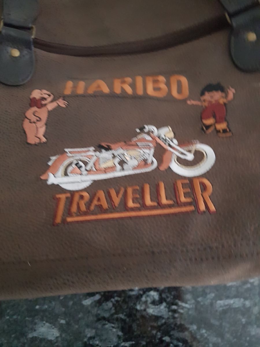 Borse: Vintage Reisetasche Haribo – Usato da Mauensee venduto da Braut-kleid 1