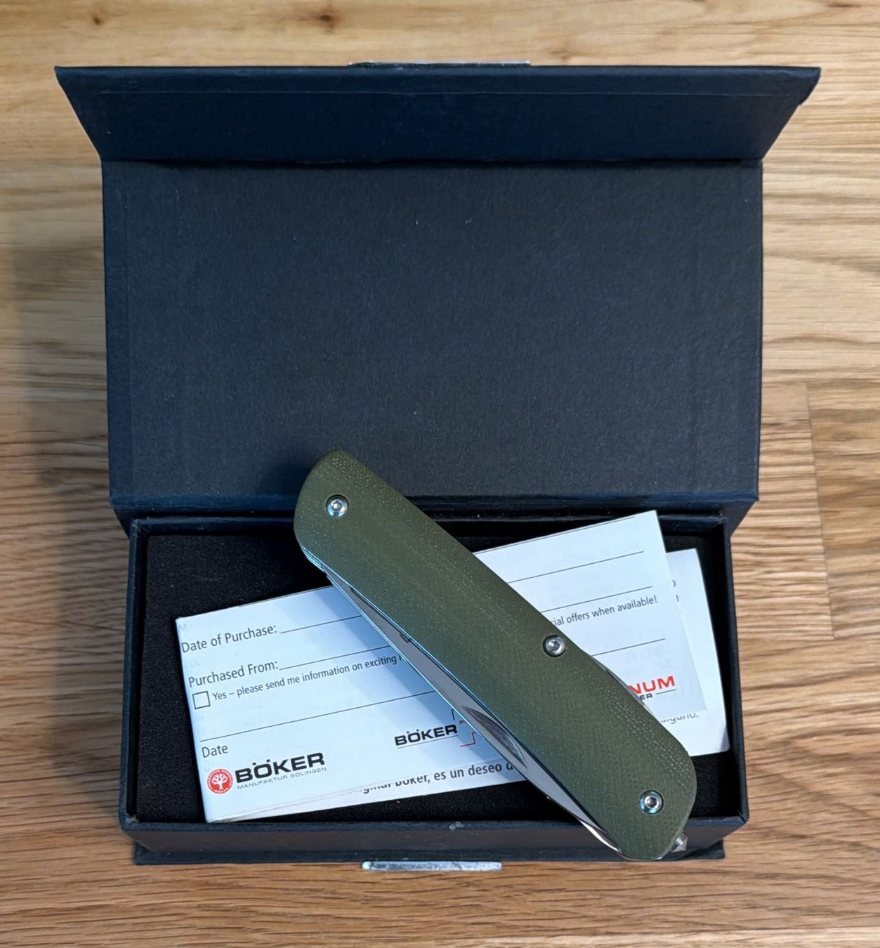 Taschenmesser: BÖKER PLUS IWA 2017 SACKMESSER – Neu und originalverpackt aus Zürich von Frei-Occasionen 5