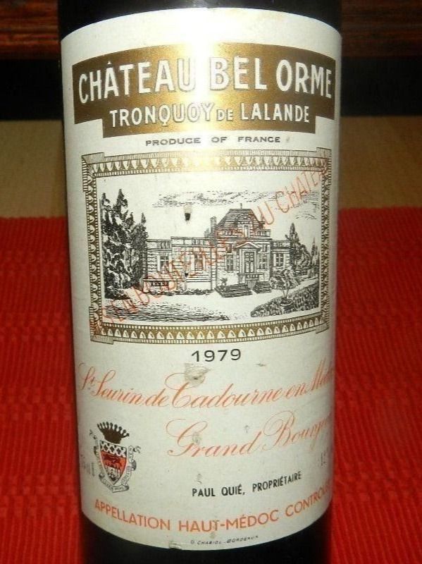 Wein: Rarität Chàteau Bel Orme 1979er – Neu (gemäss Beschreibung) aus Emmenbrücke von Ulisse-22 1