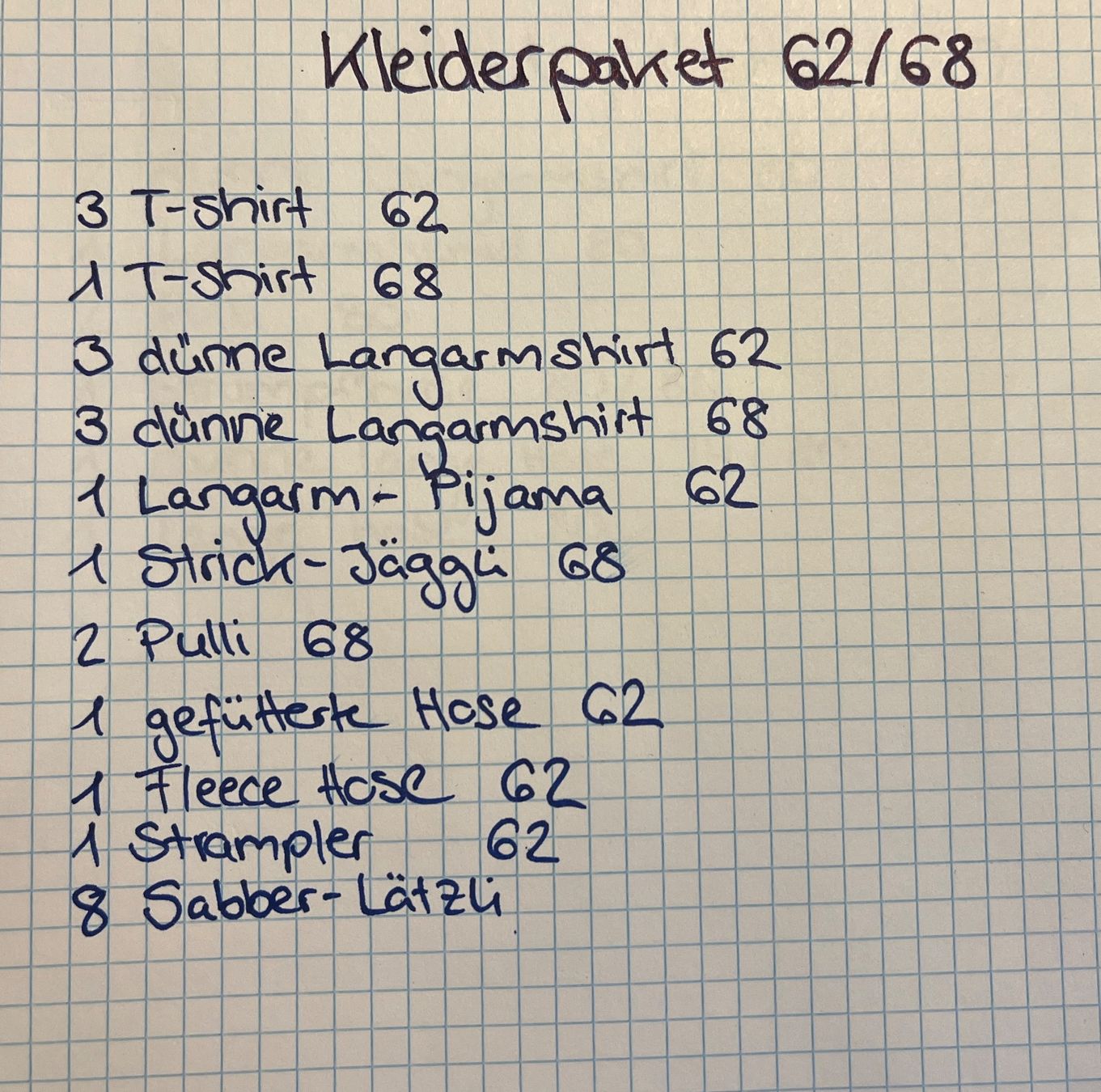 Kleiderpakete & -sets: Kleiderpaket 62/68 – Gebraucht aus Würenlos von angiie 6