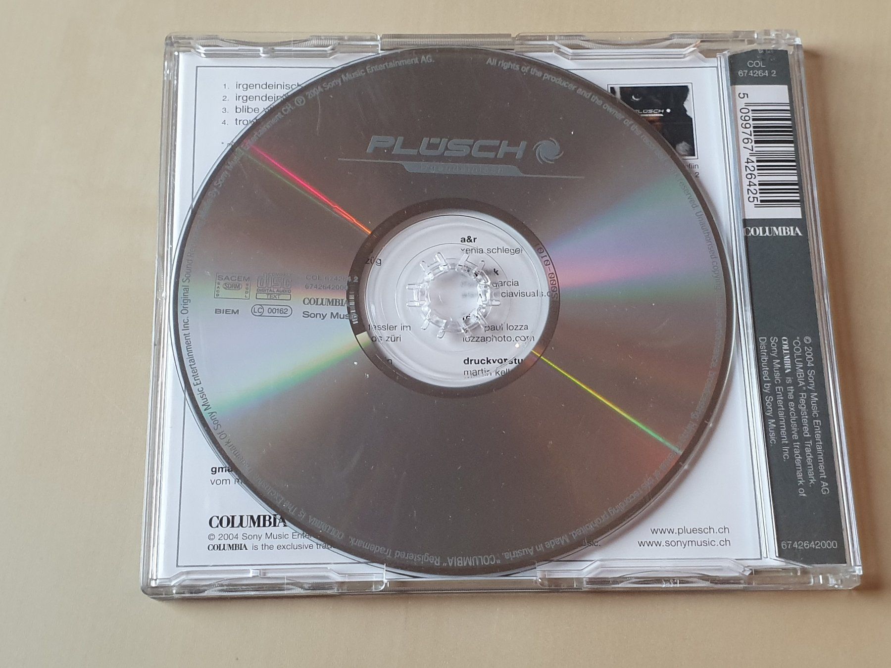 CD: Plüsch irgendeinisch – Usato da Stansstad venduto da collectorsshop 1