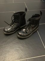 Dr. Martens Stiefeletten für Mädchen schwarz mit Glitzer