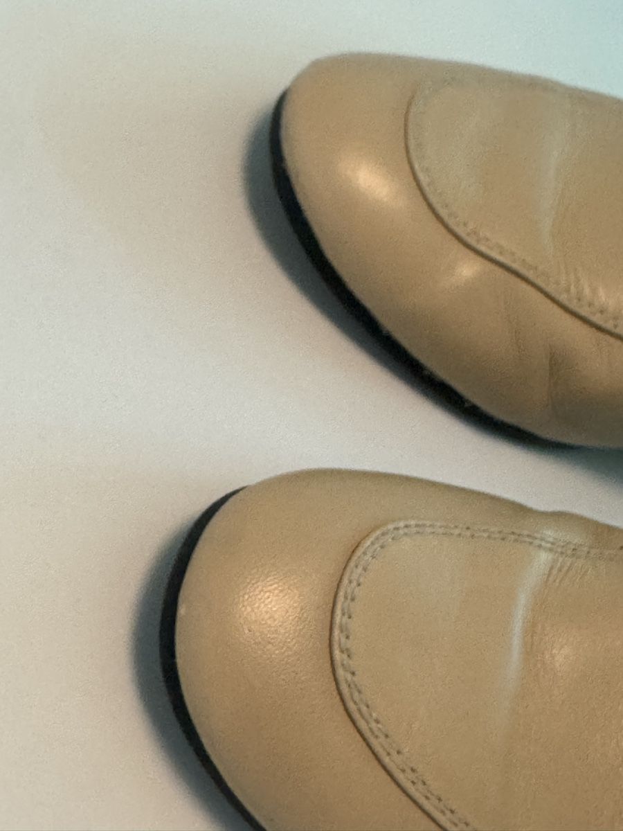 Massimo Dutti Scarpe da donna: Beige Leather Loafers Mules Size 37 – Usato da Zürich venduto da Anastasiya_g 1