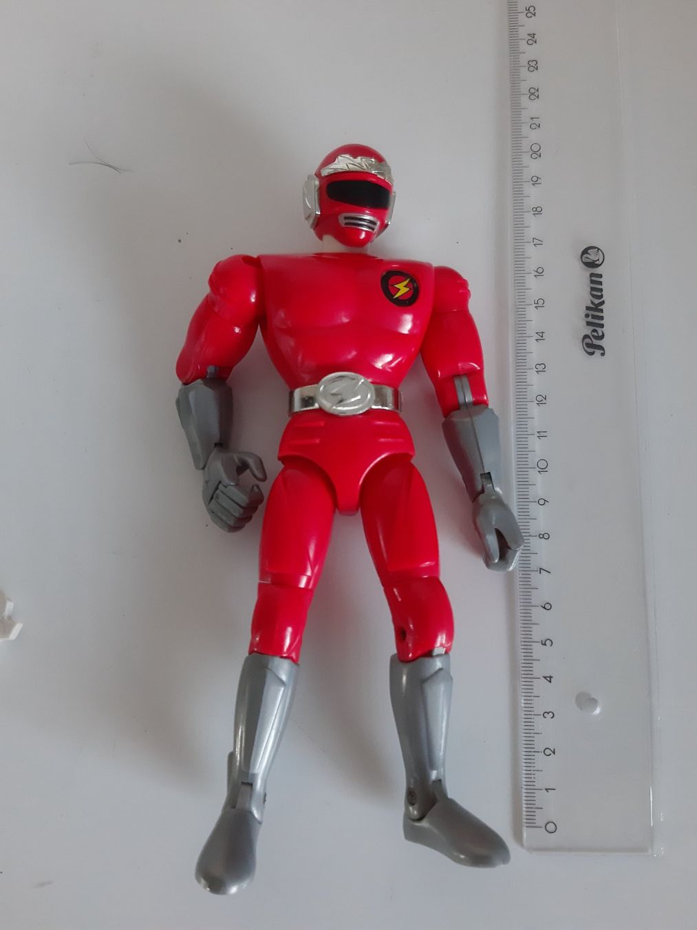 Statuette: Power Rangers Red Ranger Action Figure 1993 – Usato da Buchs SG venduto da Bray_Law 4