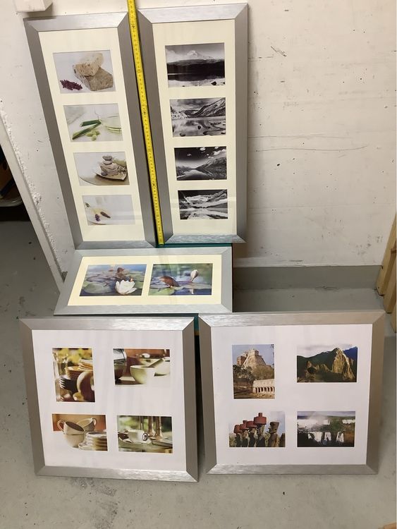 Cadres de tableaux: 5 Alu Bilderrahmen für viele Fotos, Deko 👍 – Neuf (Voir description) à Zürich par kanzoue