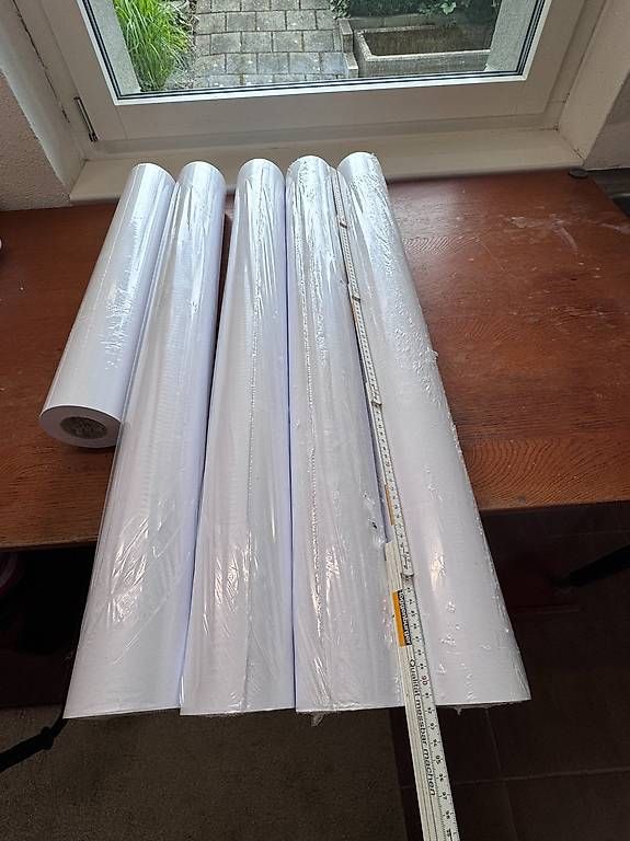 Carta: Plotterpapier 90g weiß 6 Rollen 914mm x 50m – Usato da Uesslingen venduto da sab_lj2l