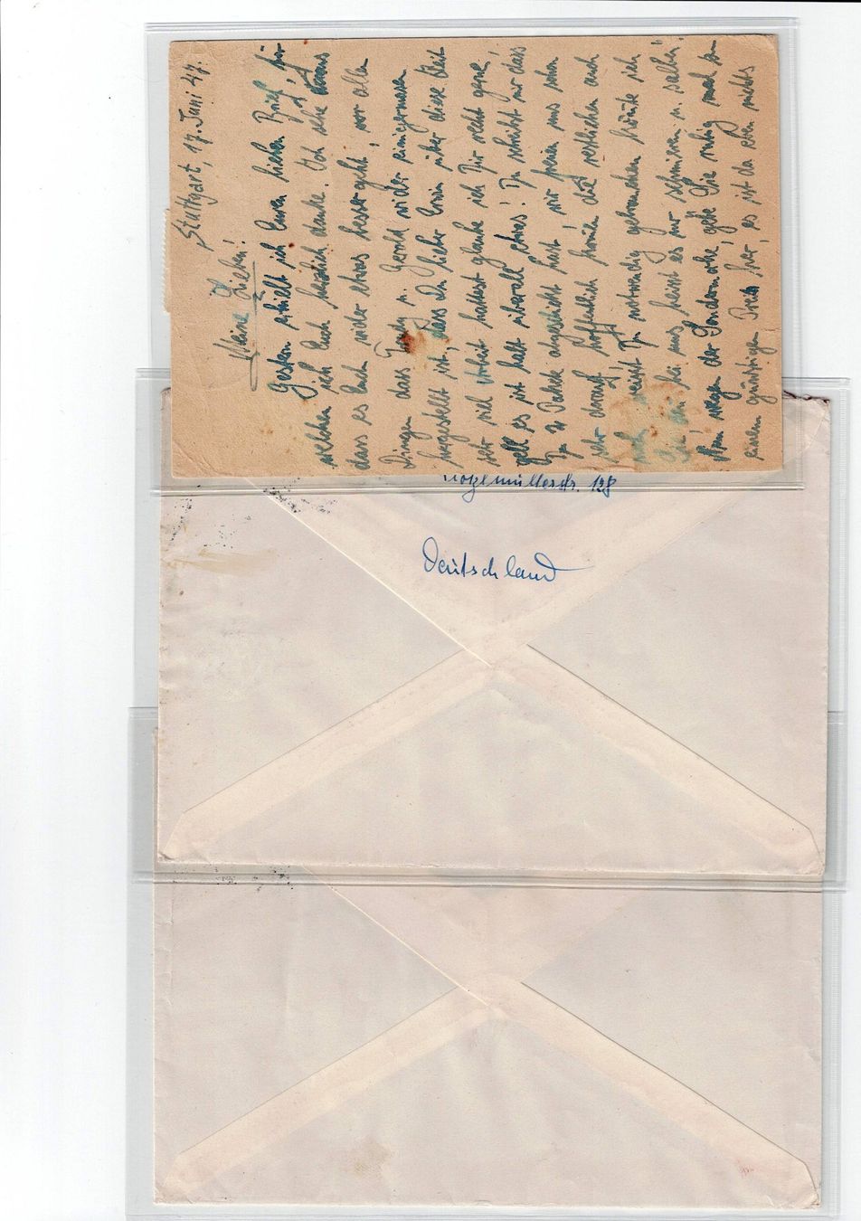 Tous les timbres: Deutschland, 10 Belege 2 – D'occasion à Hinteregg par McCharly01 4