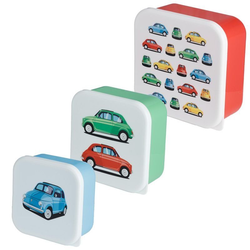 Contenitori & Simili: Fiat 500 Lunch-Box - 3er Set – Nuovo e nell'imballaggio originale da Menziken venduto da _Goldis_