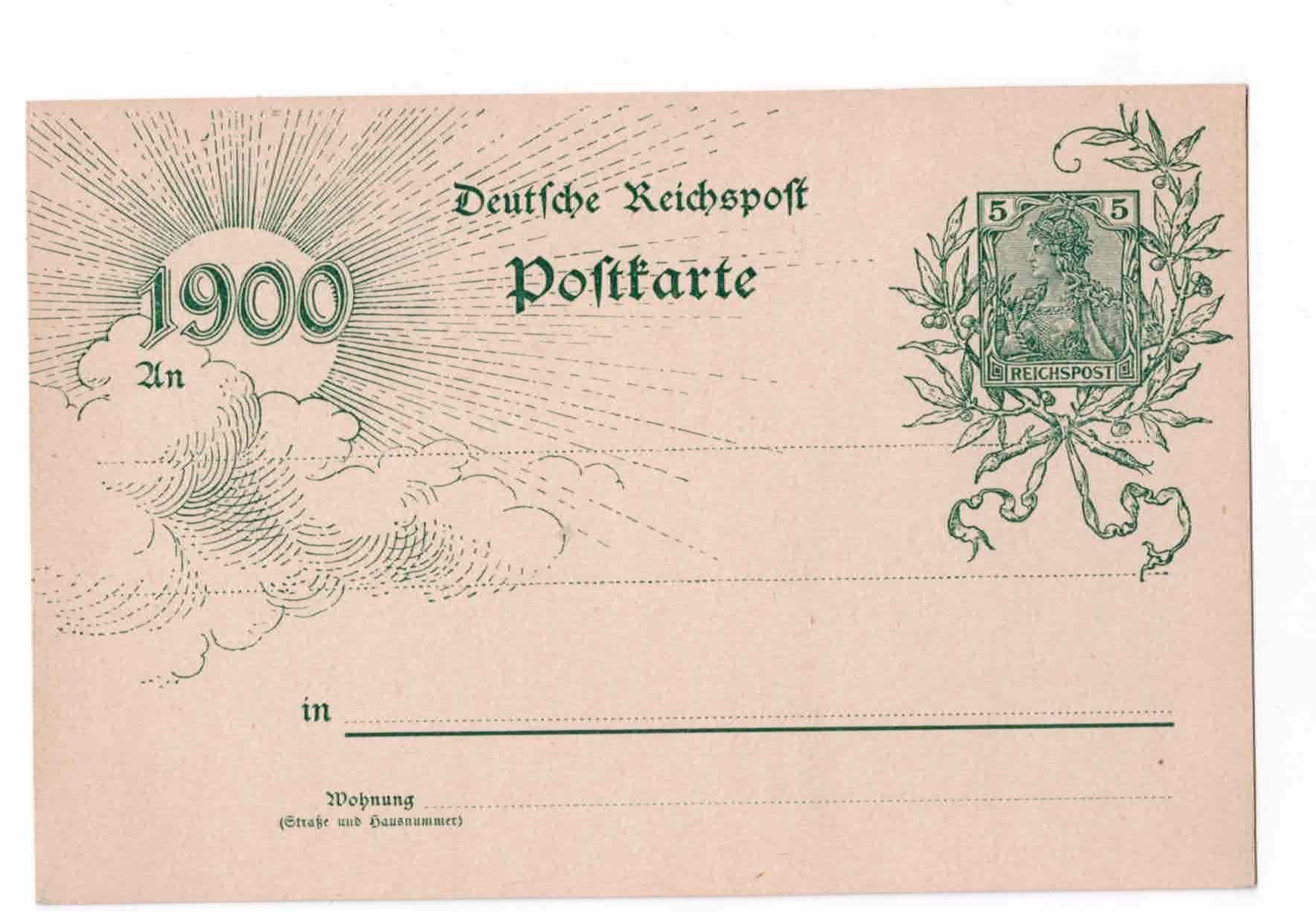 Tutti i francobolli: Deutsches Reich 1 Postkarte – Nuovo (secondo la descrizione) da Koblenz venduto da Markenhimmel