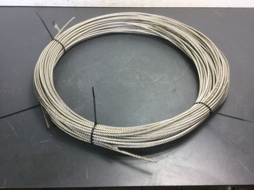 Tutti gli attrezzi: Gebrauchtes 4,0mm Edelstahl-Drahtseil – Usato da Wangen SZ venduto da kuriosum12 4