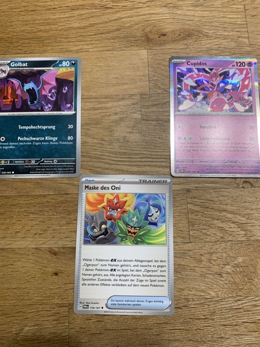 Pokémon Sammelbilder & Trading cards: Pokémon Karte Maske des Oni Trainer – Gebraucht aus St. Gallen von Jvegas