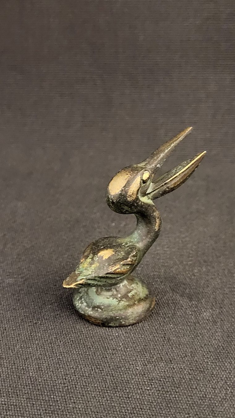 Figuren: Pelikan-Figürli aus Bronze – Gebraucht aus Basel von spinne02 3