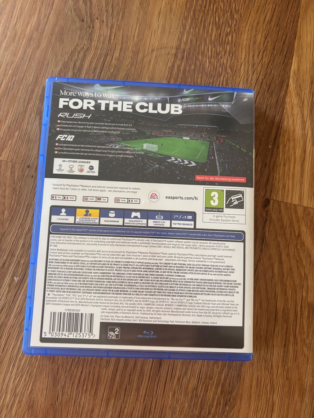 Giochi: FC 25 EA Sports PlayStation 4 – Usato da Bülach venduto da bjoernbenny 3