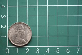 währung great britain 5 new pence 1970