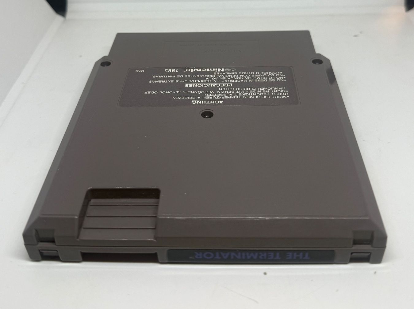 Nintendo Giochi: Terminator NES Nintendo PAL B – Usato da Dietlikon venduto da NESFEVER 1