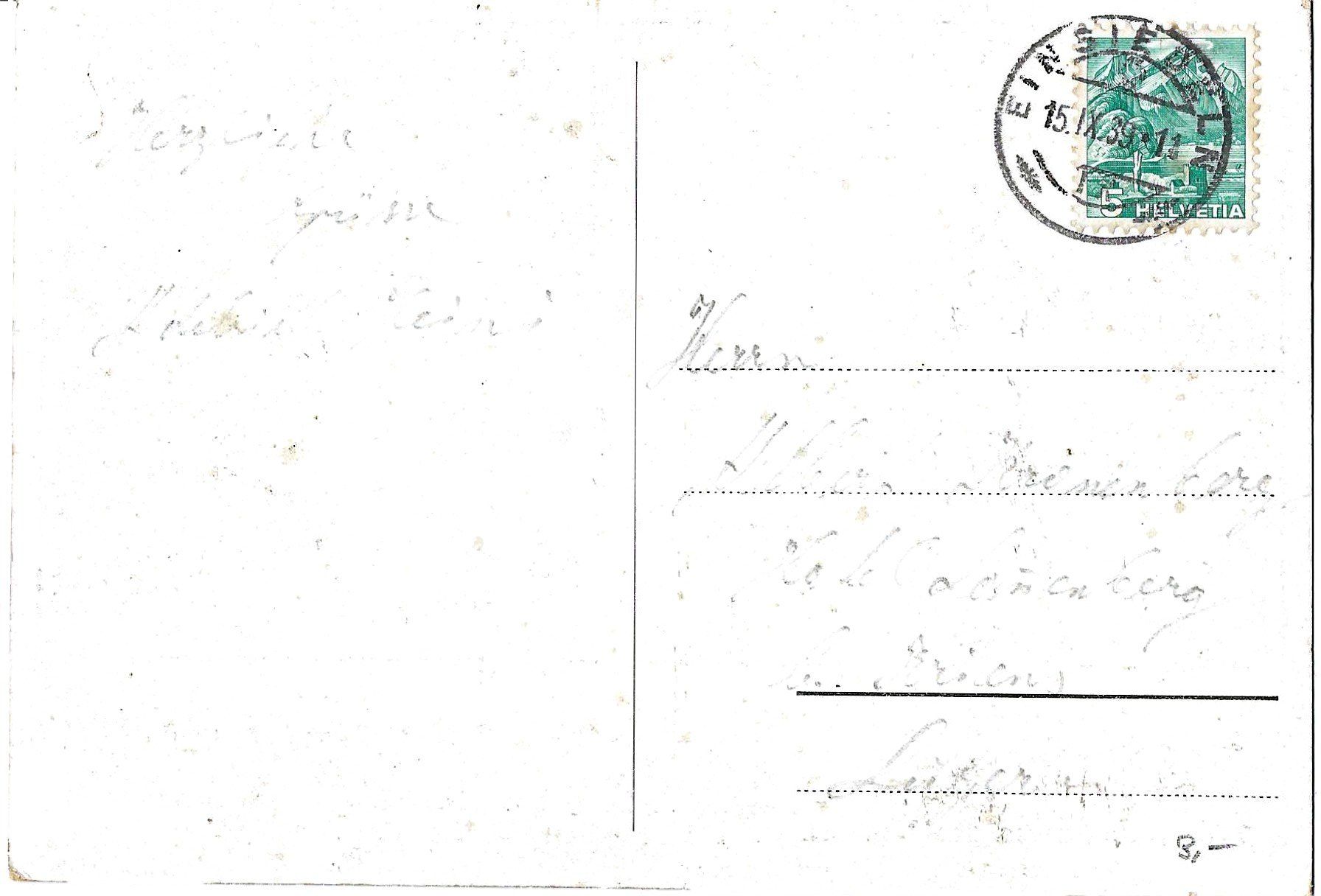 Cartoline postali: Einsiedeln, Hôtel des Trois-Rois – Usato da Buchs AG venduto da Baerfisch 1