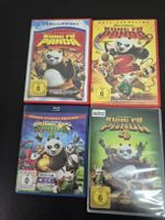 Kung Fu Panda 1-4 DVDs/Blu-ray Sammlung