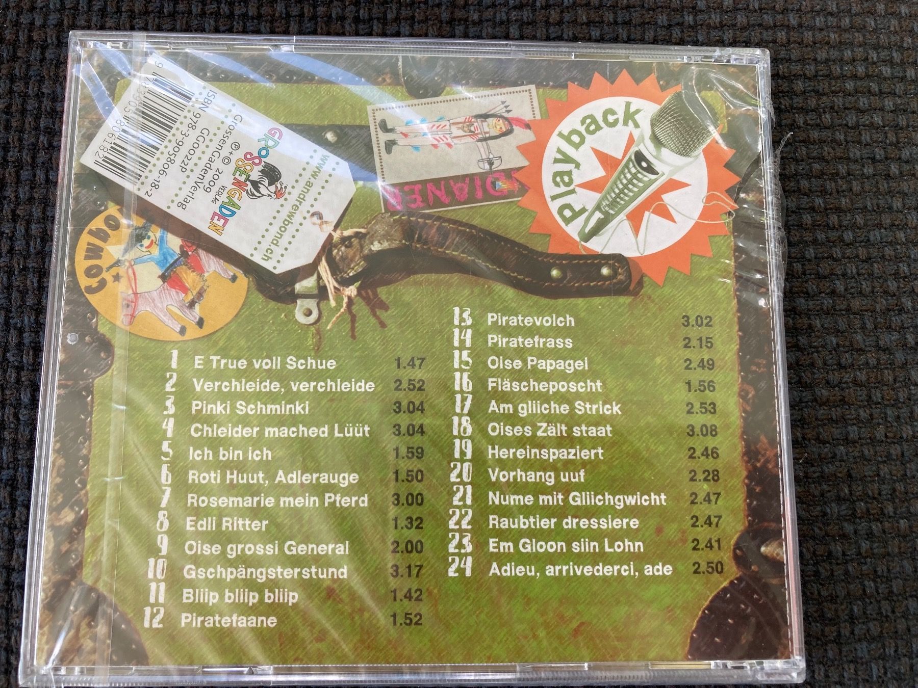 CD: CD, Andrew Bond, Chleiderchischte, Playback-Version, NEU – Nuovo e nell'imballaggio originale da Baden venduto da Yoyo1 1