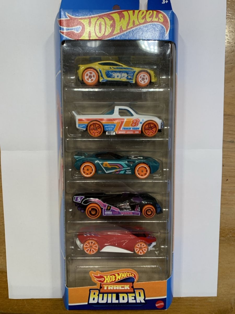Hot Wheels Modellini d'auto: Hot Wheels Track Builder 5er Pack - Neu & Originalverpackt – Nuovo e nell'imballaggio originale da Höri venduto da outsells