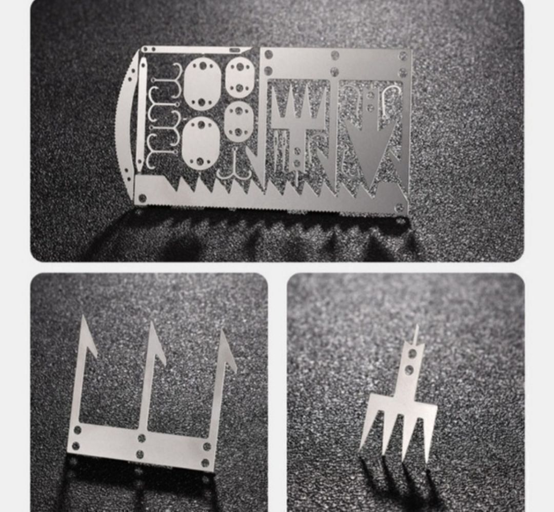 Tutti gli attrezzi: Survival Card Multitool Kreditkartenform – Nuovo e nell'imballaggio originale da Walenstadt venduto da emynmuil1