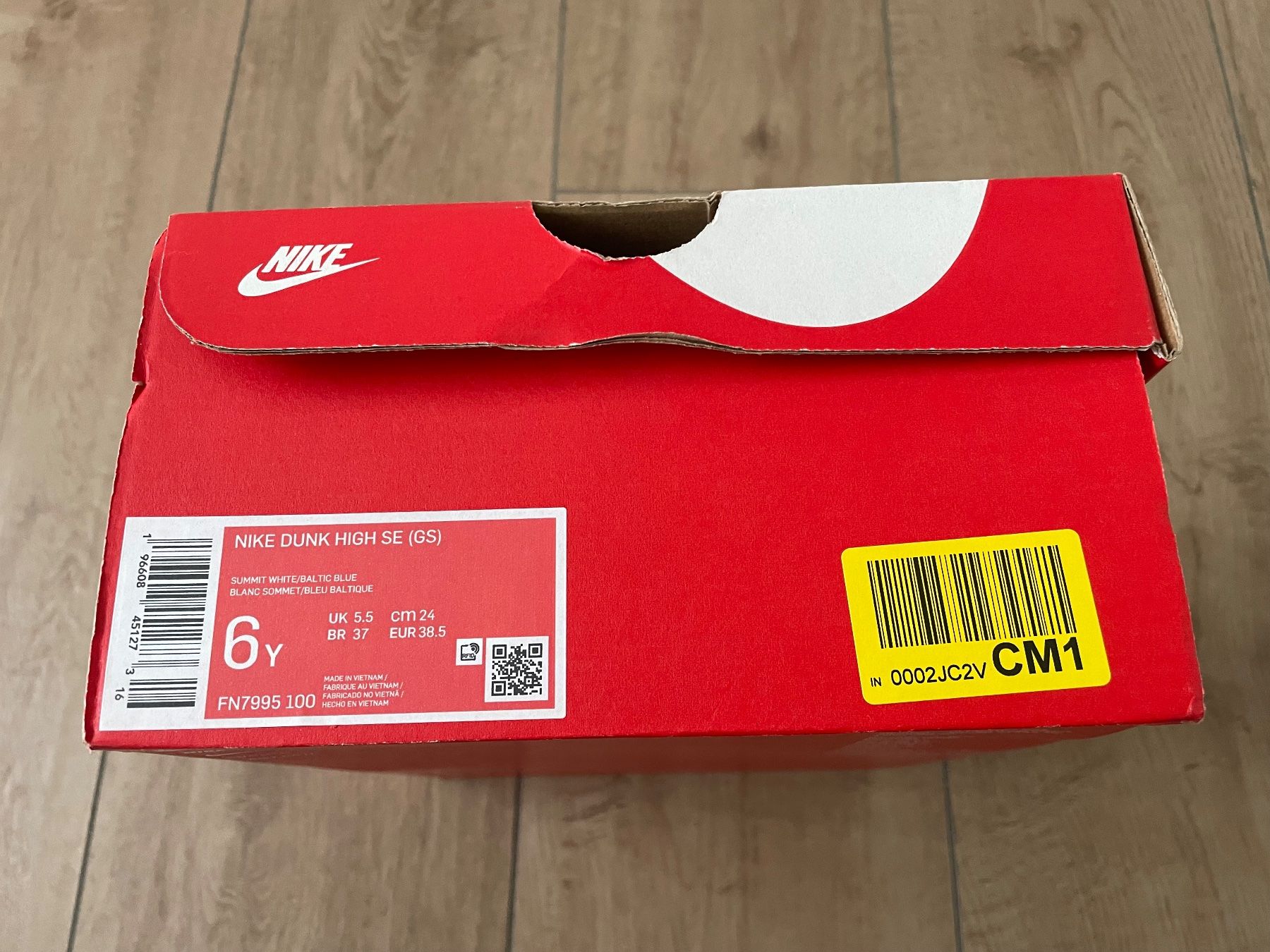Nike Scarpe per ragazzi: Nike Dunk High (GS) Gr. 38.5 NEU – Nuovo e nell'imballaggio originale da Waltenschwil venduto da hansnine 5