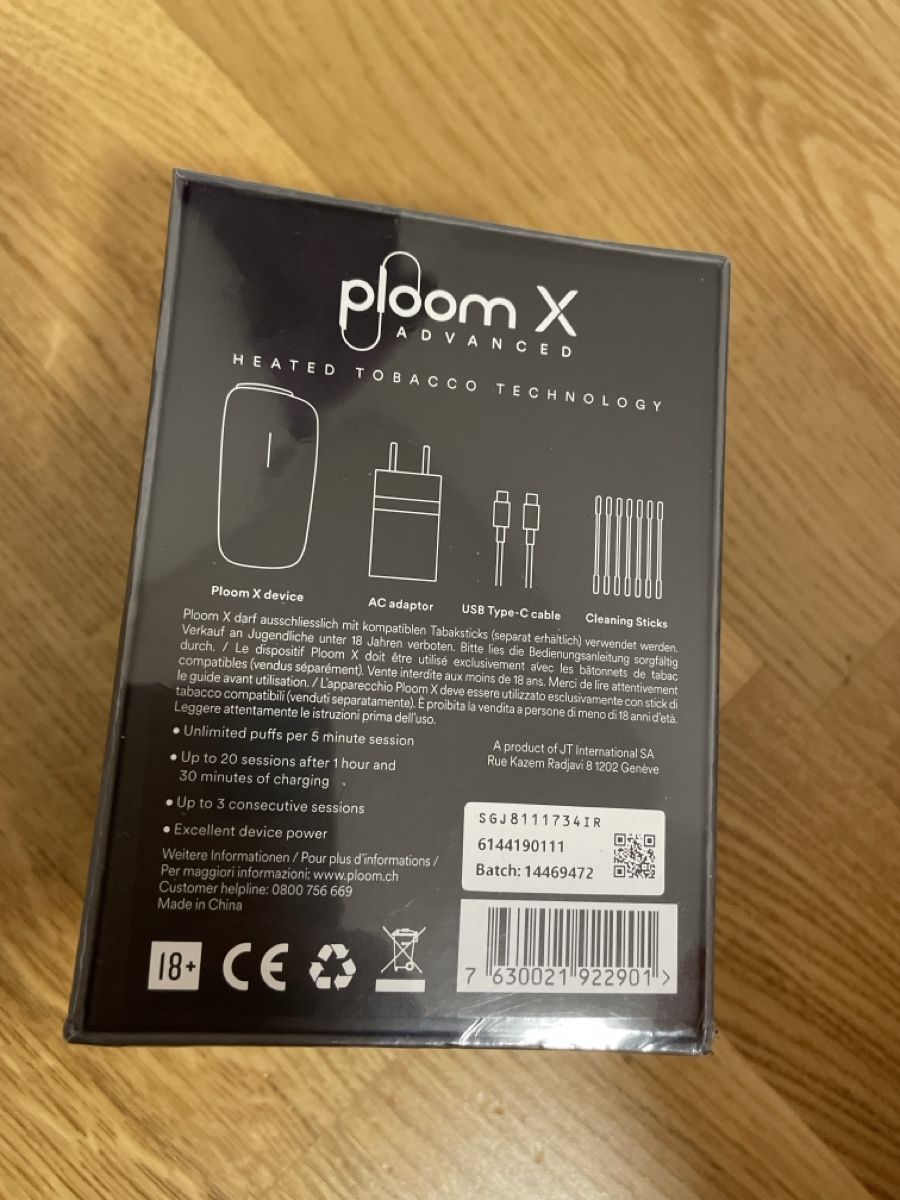 Altri Prodotti per fumatori: Ploom X Advanced Slate Grey - neu und ungeöffnet – Nuovo e nell'imballaggio originale da Bern venduto da calana80 1