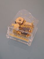 Musikdose, Klavier Design, Vintage, für Sammler!