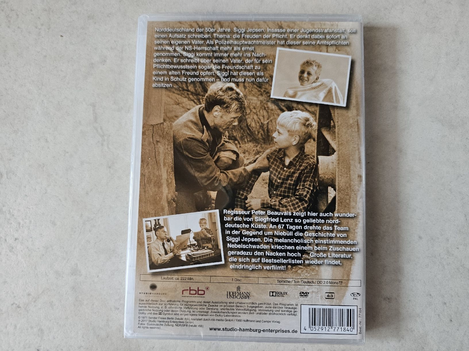 Tutti i DVDs: Deutschstunde  /  Siegfried Lenz Fabrikneu – Nuovo e nell'imballaggio originale da Schneisingen venduto da backstore24 1