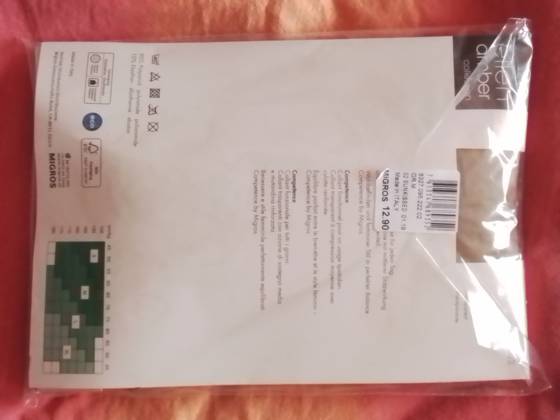 Migros Calze & Collant: Strumpfhose Migros Grösse M, 3 Stück – Nuovo e nell'imballaggio originale da Oberurnen venduto da DVDL 1