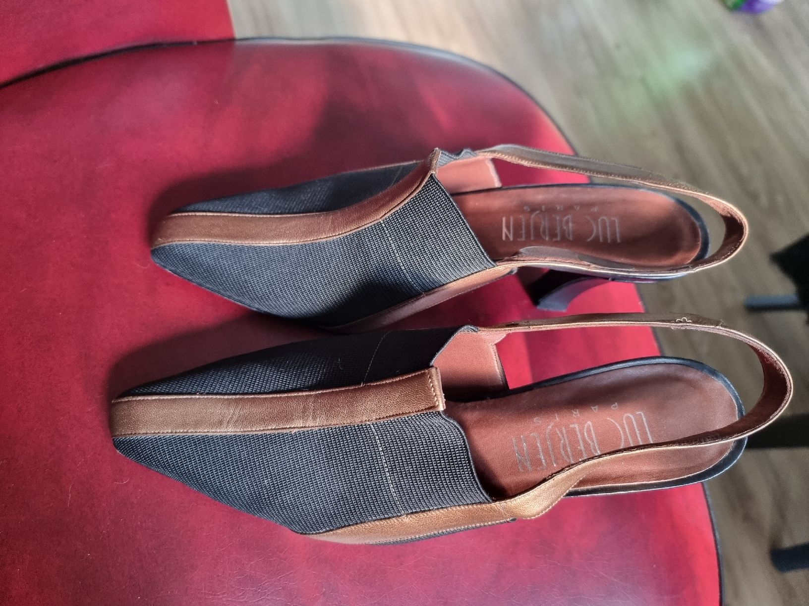 Damenschuhe: Sling Pumps Luc Berjen Paris Gr 39 – Gebraucht aus Interlaken von NataliiaS 4