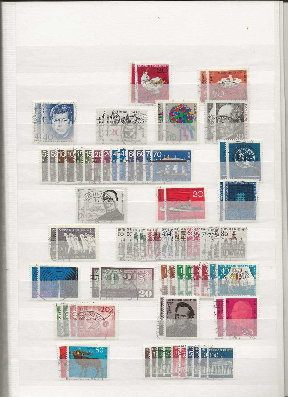 Tous les timbres: Marken Deutschland BRD gestempelt – D'occasion à Au ZH par xelagreb01 6